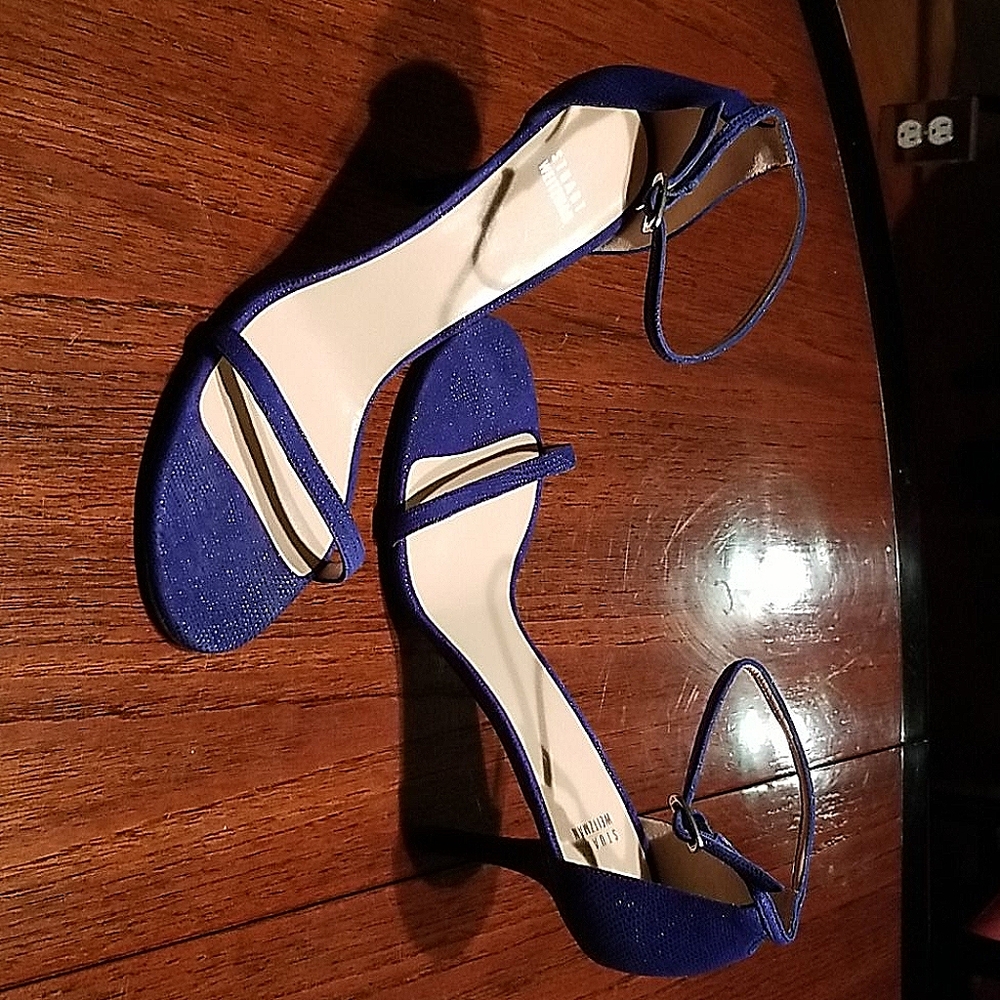 Stuart Weitzman Naked Ultramar Blue sz11W